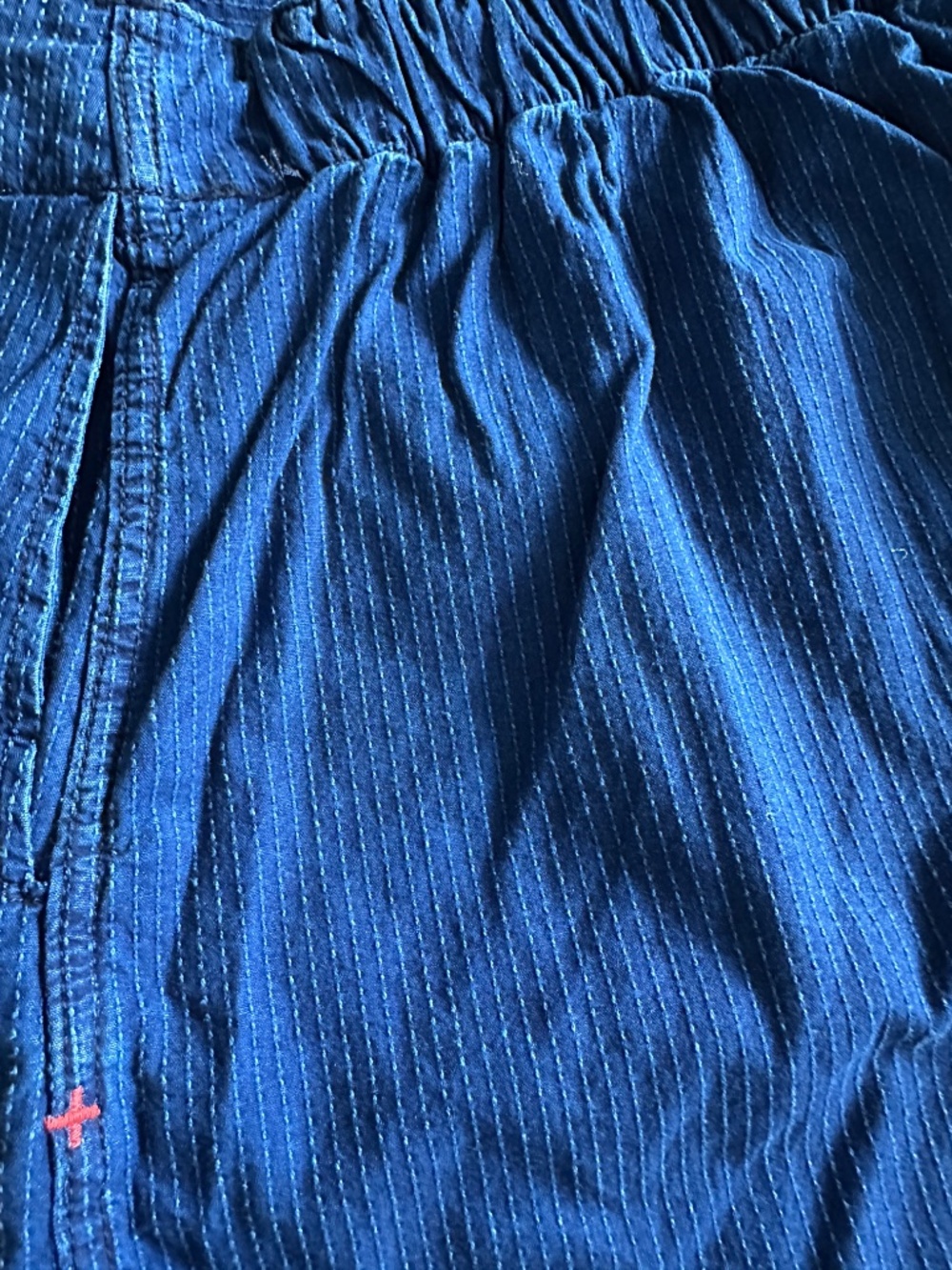 the flight pant in sashiko indigo - Picture 5 of 7